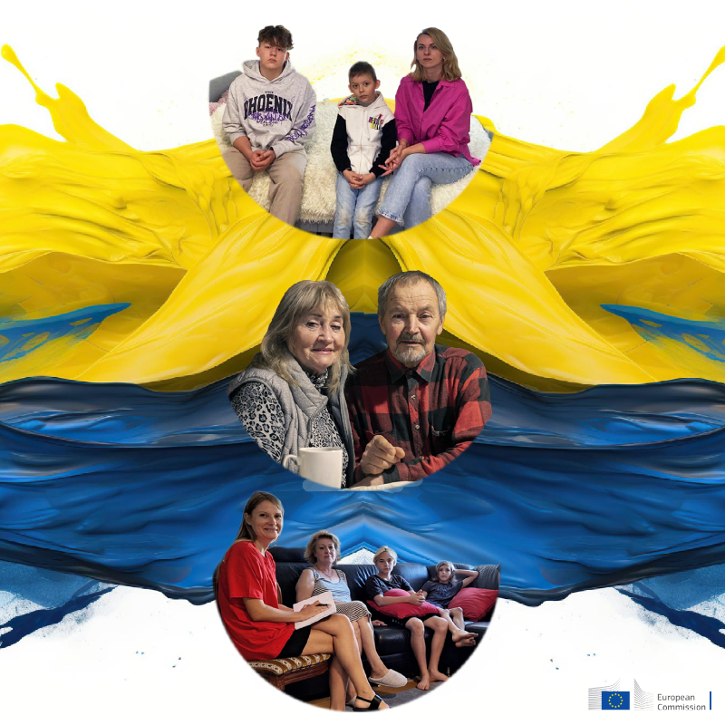EUHomeAffairs's tweet photo. 🇺🇦 Not only on Independence Day, but every day, we #StandWithUkraine and its people.  
 
The EU provides #TemporaryProtection to more than 4.7 million people fleeing the war and will continue to support Ukrainians in need for as long as it takes.