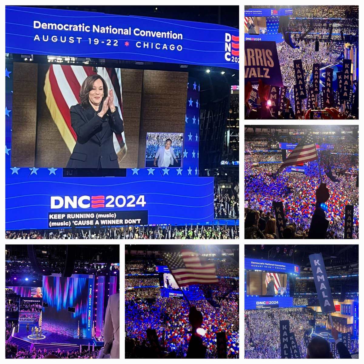 That’s a wrap! Leaving Chicago after a hectic time at the Democratic Convention witnessing the historic nomination of the first black woman candidate for the Presidency of the USA.  A privilege to see American democracy at work.