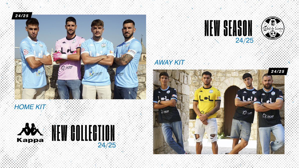 Ya están aquí las nuevas 𝗲𝗾𝘂𝗶𝗽𝗮𝗰𝗶𝗼𝗻𝗲𝘀 para la temporada 𝟮𝟬𝟮𝟰/𝟮𝟱... 😍