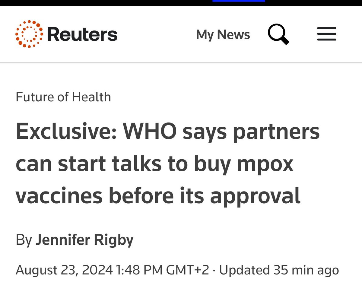 MarioSpain1981's tweet image. $TNXP  💣⏰⌛ REUTERS + MPOX TNX-801 candidate vaccine +
Manufacturing facility ready (3 days ago) = TIC TAC ⌛⏰