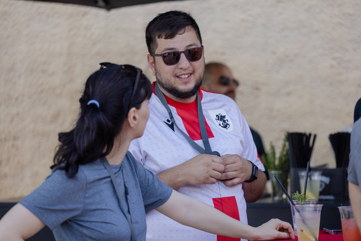 #Throwback to one of the most memorable moments this summer - our team celebrating Georgia’s victory over Portugal as part of #Euro2024. ⚽🏅

Cheers to more of these special team moments and big wins 🥂

👉 Join our team: bit.ly/3RYVUYY

#SingularExperience