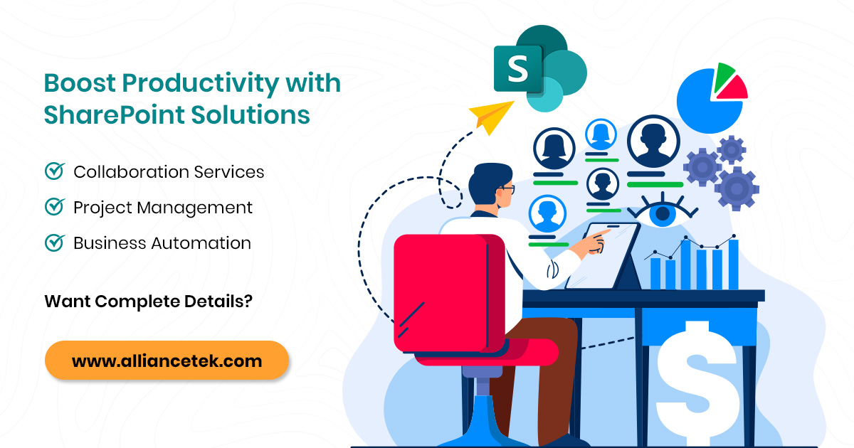 AllianceTekInc's tweet image. Improve Efficiency & Productivity With SharePoint Solutions
With SharePoint Solutions, you can:
*Track your KPIs
*Manage documents
*Collaborate
Thought about implementing SharePoint?
Tell us!
#SharePoint #SharePointSolutions #SharePointTools