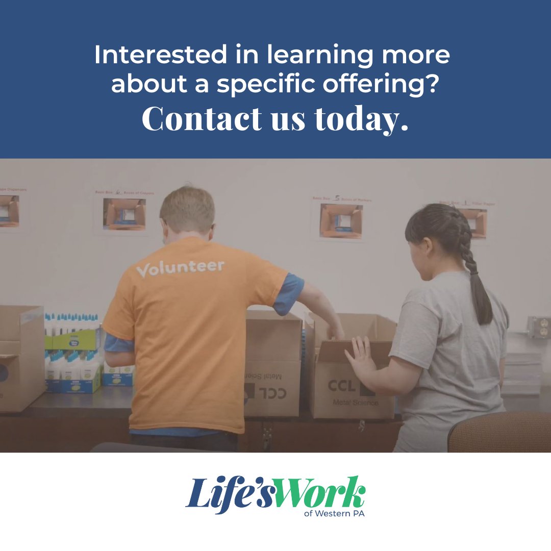 We’re here to provide you with the information you need!

loom.ly/G5paIr8

#LifesWorkwpa
#makinglivesworkbetter
#programsandservices