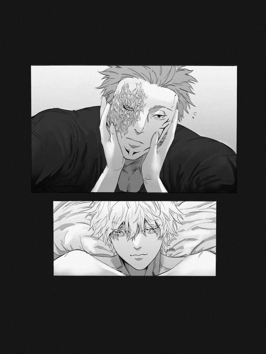 allgoism's tweet photo. sukugo 宿五 | yakuza au https://t.co/E9348MJ0MF
