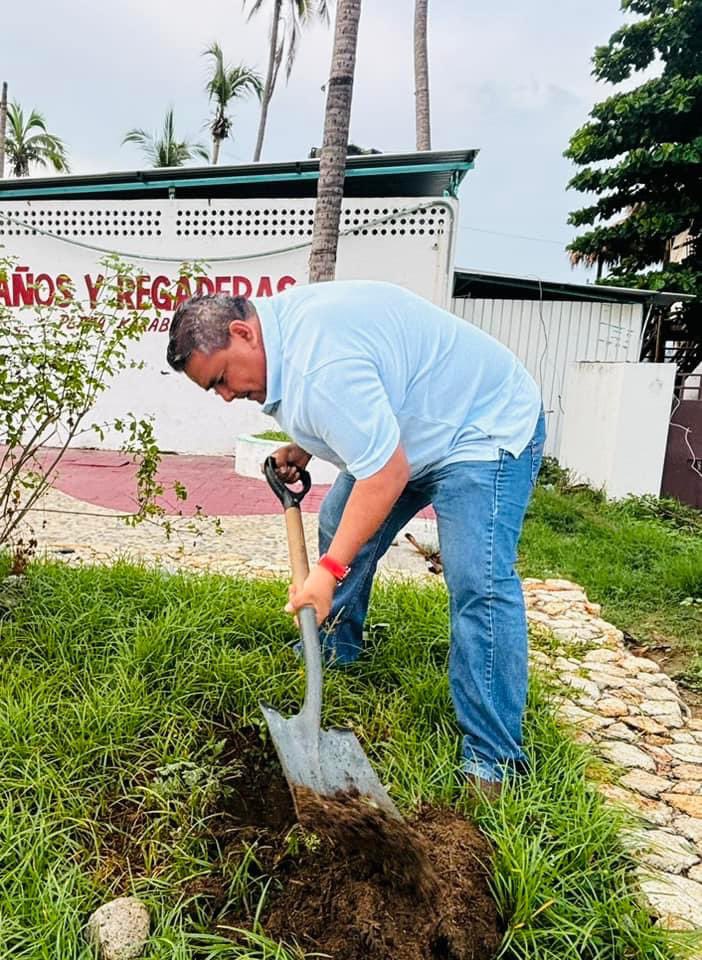 ramirosolorio's tweet photo. Anoche llovió en nuestro querido Acapulco, y hoy es un bello amanecer para plantar más árboles.

Sigamos plantando árboles, para que sigamos disfrutando de su sombra y oxigeno 💚

#𝗦𝗼𝘆𝗧𝘂𝗕𝗿𝗼𝘁𝗵𝗲𝗿 y #𝗦𝗼𝗺𝗼𝘀𝗔𝗰𝗮𝗽𝘂𝗹𝗰𝗼 https://t.co/2ks2c85ewH