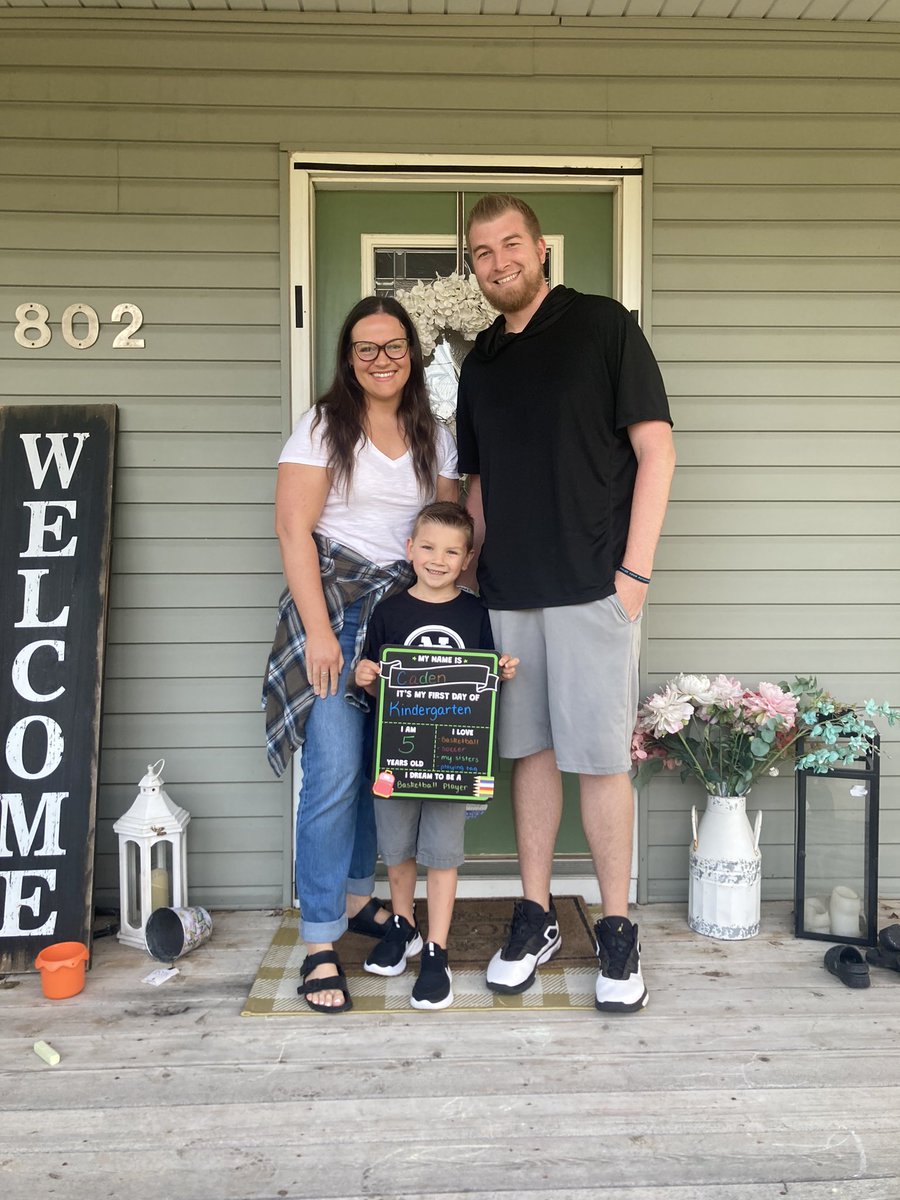 CoachCBatson's tweet image. Sent little man off for his first day of school. You’ll do great things buddy. He wants to be a basketball player when he grows up. No surprise to anyone!