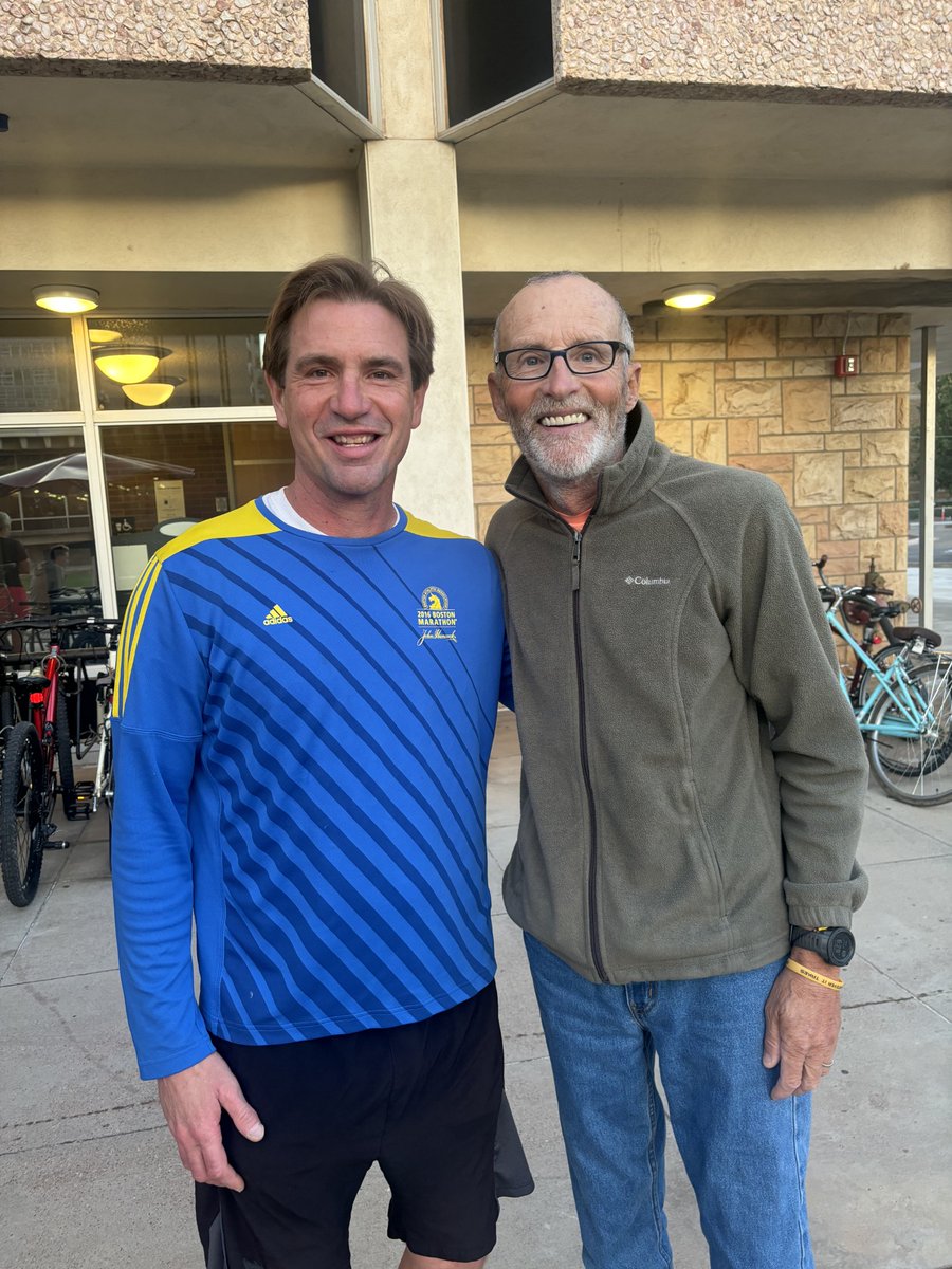 DFetsco's tweet image. I had the honor of meeting legendary marathoner Dick Beardsley. I will be posting an article after spending more time with him as he delivers his story of running through obstacles in life, like addiction and justice system involvement, at the Arts &amp;amp; Sciences auditorium, 4:30 pm.