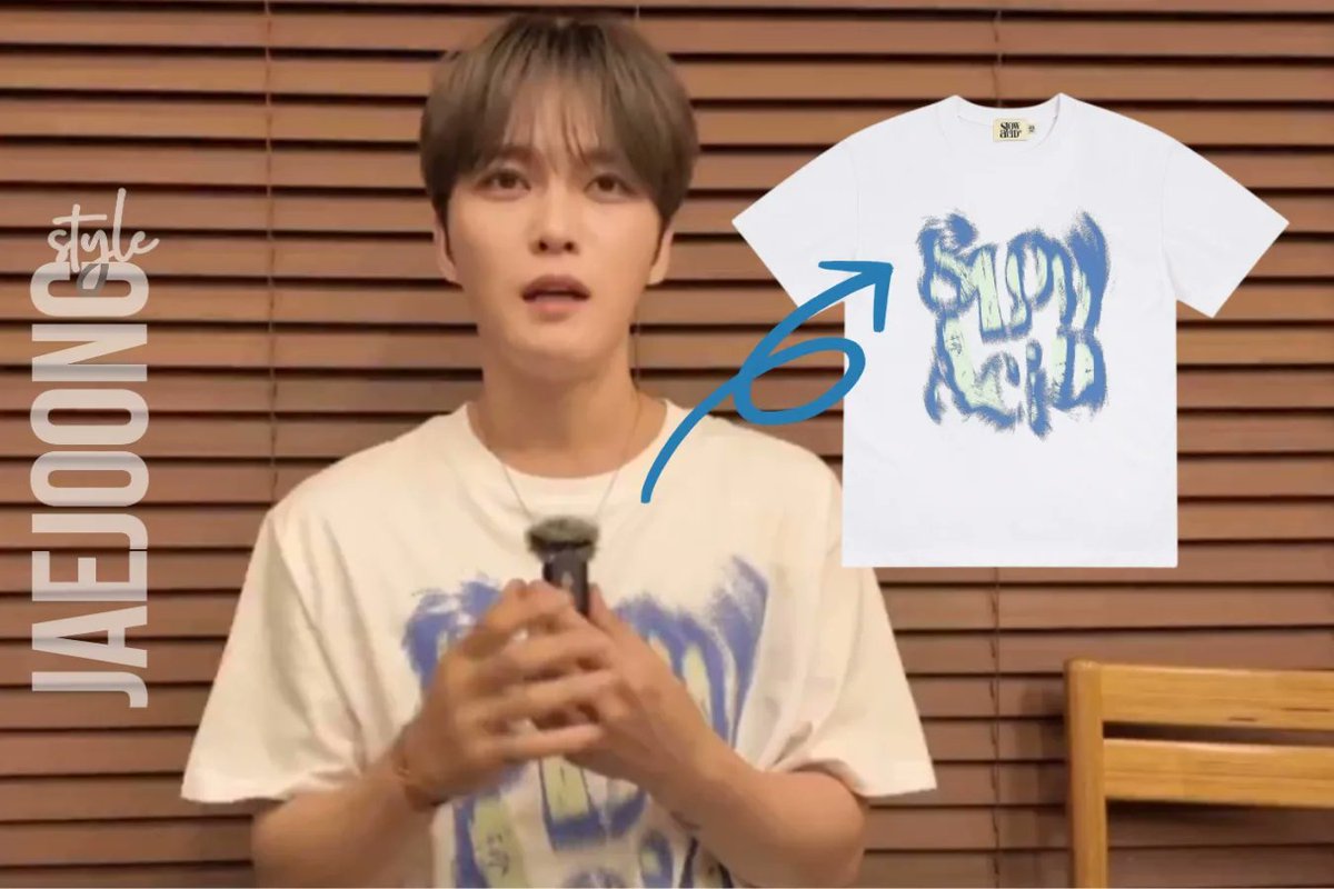 jaejoongstyle's tweet photo. SLOWACID
a stroke short-sleeved T-shirt
White
🏷️ $38
🗓️ 2024.08.23
📺 Hellolive Flower Garden in Kobe ad
📷 hellolivetv on “X”; Musinsa
#김재중 #재중 #Kimjaejoong #Jaejoong
#ジェジュン #金在中 #J_JUN #인코드 #iNKODE #bossbaby #보스베이비 #JJ #jaefans #kpop #ifans #케이팝 #jpop https://t.co/Uu3SSZhvXT