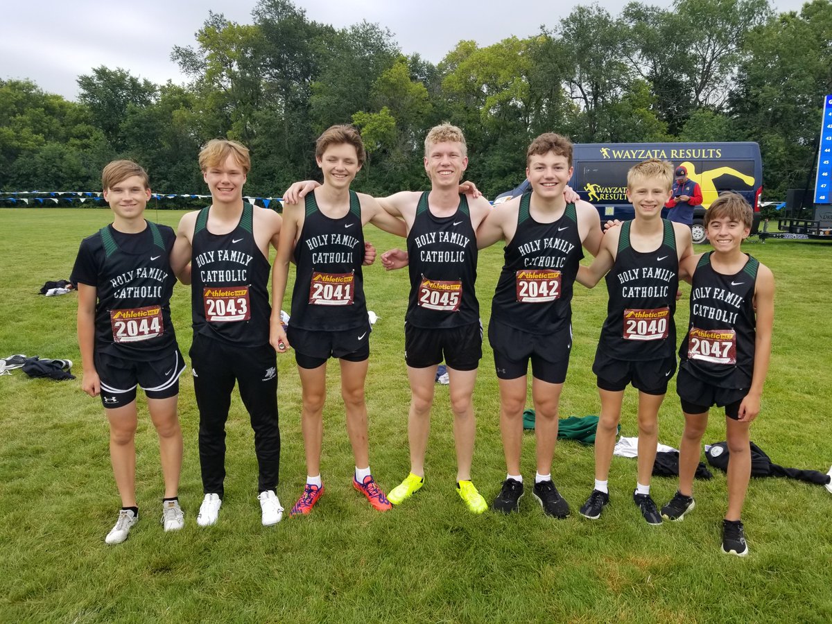 results.wayzatatiming.com/meets/39392 The results from meet one are in the books. Congratulations to a big number of our <a href="/HFcrosscountry/">HF Cross Country</a>  athletes who ran their first ever CC race, with at least 5 our returners running 2 mile cross country PR's!