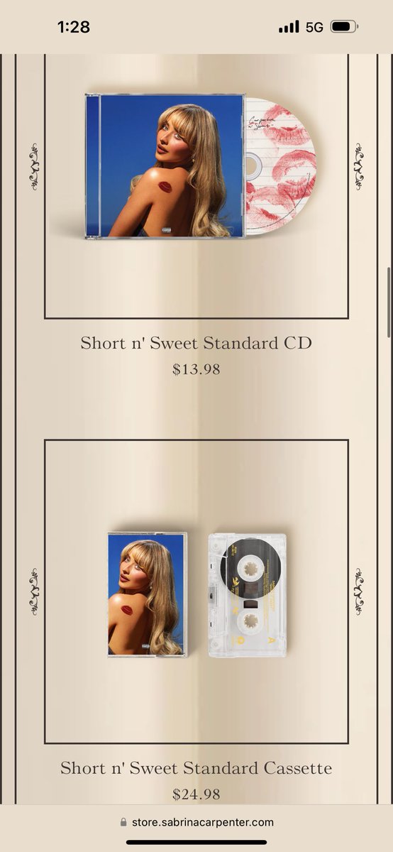 daisymmeadows's tweet image. SABRINA CARPENTER GIVEAWAY💋

Album so good it’s making me generous 🤭 
I will be choosing one person to receive any vinyl/cd from the Sabrina store
Winner will be chosen on 8/30 &amp;lt;3

*open to anywhere the Sabrina Store ships too

Good luck to everyone💌💋#ShortNSweet @TeamSabrina