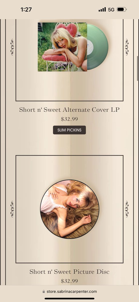daisymmeadows's tweet image. SABRINA CARPENTER GIVEAWAY💋

Album so good it’s making me generous 🤭 
I will be choosing one person to receive any vinyl/cd from the Sabrina store
Winner will be chosen on 8/30 &amp;lt;3

*open to anywhere the Sabrina Store ships too

Good luck to everyone💌💋#ShortNSweet @TeamSabrina