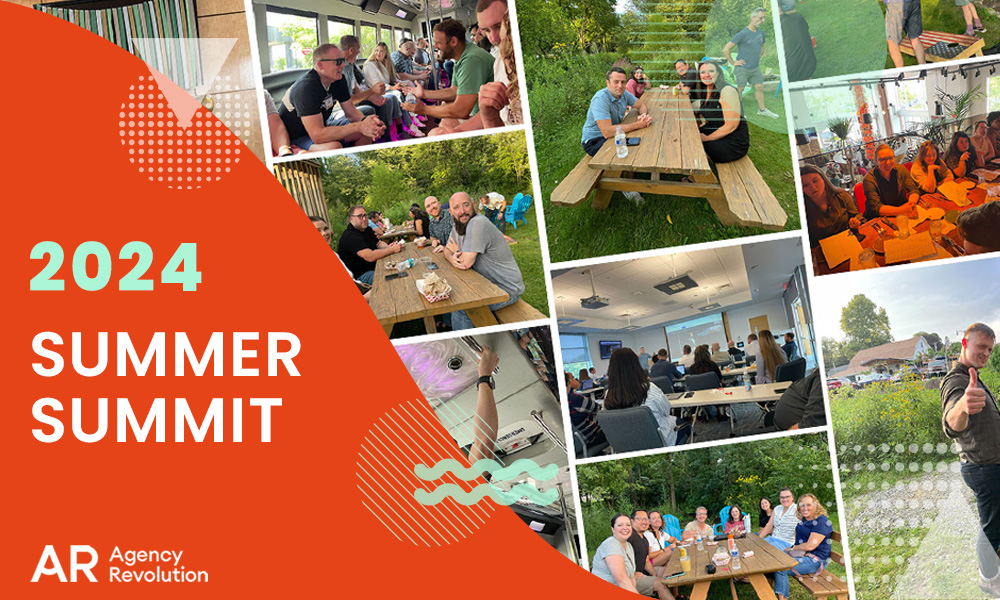 🌞 Recap Alert: The 2024 Agency Revolution Summer Summit was a blast! 🚀

Want the full scoop? Read more about our unforgettable AR Summer Summit in our latest blog post! → hubs.ly/Q02Mpb1G0

#SummerSummit2024 #TeamBuilding #WorkHardPlayHard