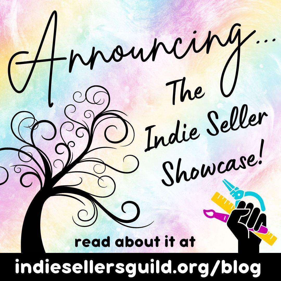 Announcing... The Indie Seller Showcase!  It's a feature on our new community website to promote your creative business.  Read about it on our blog: buff.ly/3T0SMwY #supporthandmade #supportindie #supportsmall #vintagesellers #artsandcrafts