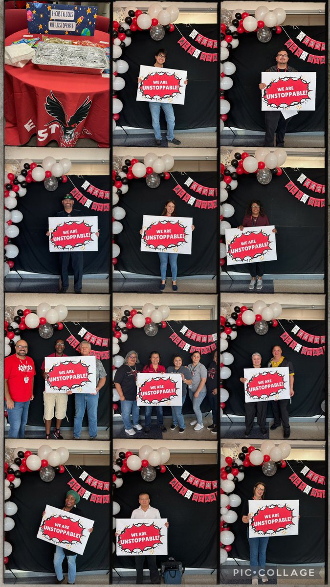 Dr. Castillo Del Villar (@ccastillo1126) on Twitter photo Our Teachers & Staff are UNSTOPPABLE! Thank you for serving our students & believing in their success! #FalconPride 🦅❤️🤍🖤<a href="/EAST_ECHS/">East Early College HS</a> Our Teachers & Staff are UNSTOPPABLE! Thank you for serving our students & believing in their success! #FalconPride 🦅❤️🤍🖤<a href="/EAST_ECHS/">East Early College HS</a>