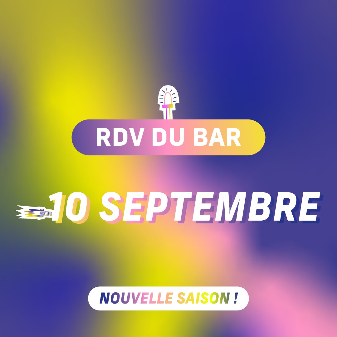 RDV DU BAR 🥳

Pour commencer cette nouvelle saison en beauté, Saint-Ex vous propose de se retrouver le 10 septembre pour le premier RDV du Bar de la saison 😍

Venez boire un coup avec nous et inaugurons ensemble notre nouveau bar éphémère !

#saintex #reims #grandest #RDVdubar