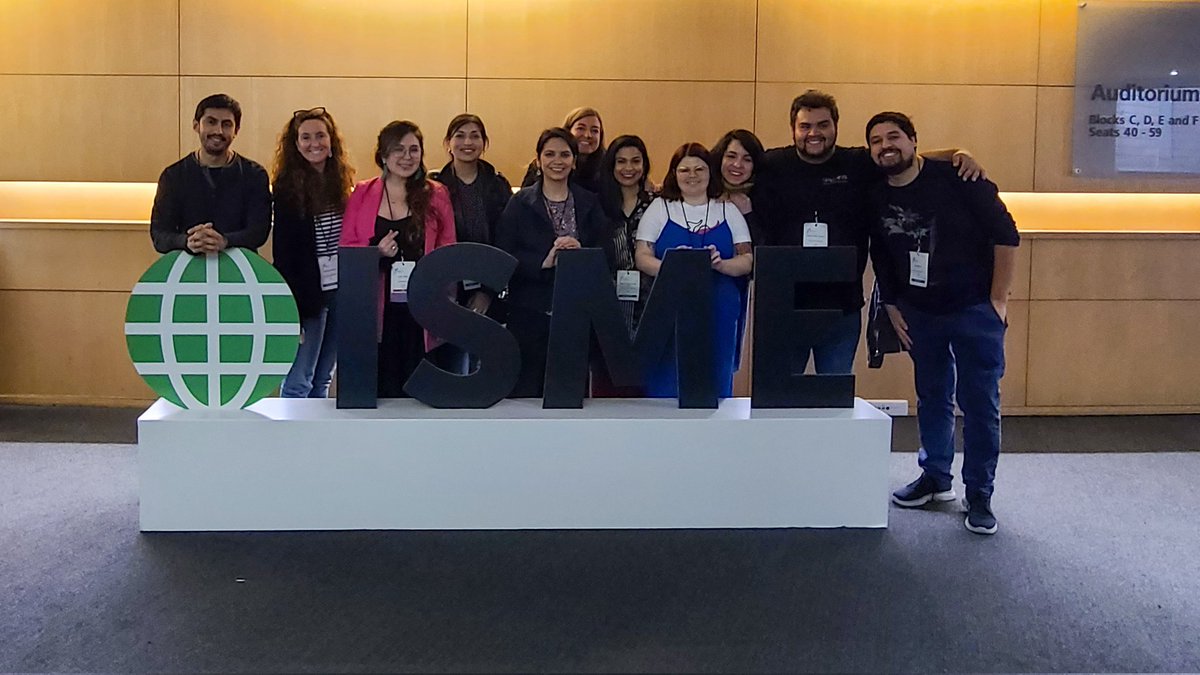 criordor's tweet photo. Chilean microbial ecologists #ISME19 🦠 https://t.co/UxiC8nN40Y
