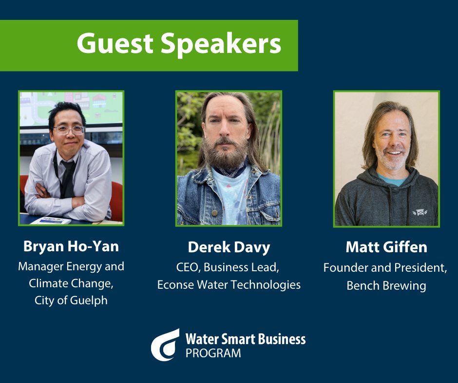 On September 18, join our guest speakers as they discuss how technology is driving water reuse in the industry and learn about incentives available to your business through our Water Smart Business Program.

Get your FREE ticket: ow.ly/tasl50T5b6f

<a href="/Econse_inc/">Econse Water Technologies</a> <a href="/benchbrewing/">Bench Brewing Company</a>