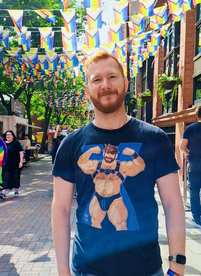 Happy Manchester pride!! Come say hi if you see me out! 😈