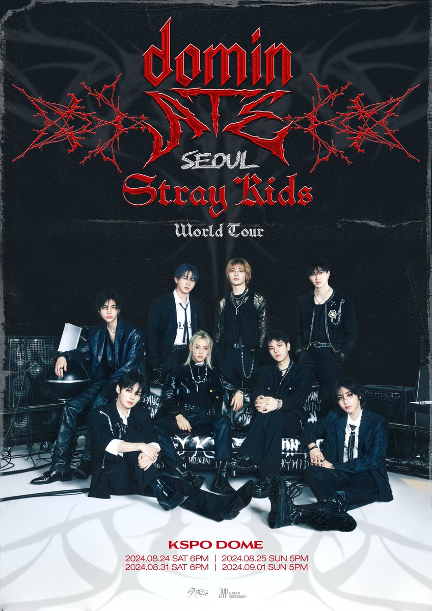 ArmyAdity's tweet image. - Tickets On Sale -

Stray Kids World Tour &amp;lt;dominATE SEOUL&amp;gt;
25 Aug • Sun • 17:00 • 2024
Olympic Gymnastics Arena (KSPO Dome)

BUY TICKETS &amp;gt; prf.hn/l/bxY3PmD

#StrayKids #StrayKidsTickets #StrayKids_2ndWorldTour #스트레이키즈 #dominATE_SEOUL #dominATE_SEOUL
