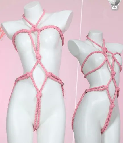 I just got spoiled with Sexy Lingerie Accessory Pink Rope Body Chain Bandage Accessory by Anonymous &hearts;&hearts;&hearts;<a href="/tag/throne"class="tags"><span>#throne</span></a><a href="/tag/wishlist"class="tags"><span>#wishlist</span></a>