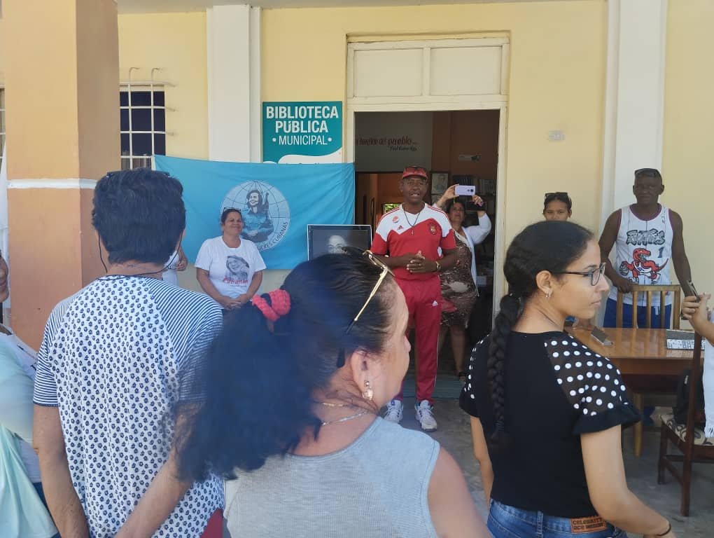 DiusmilaRojas's tweet photo. #Yaguajay #64aniversariodelaFMC,#SanctiSpíritusEnMarcha #GenteQueSuma #ModoVerano2024 @DiazCanelB @DeivyPrezMartn1 @AlexisLorente74 @milian_mileydi @EddydelRioCuba @jacomino_luis @LuisRamonGMCuba @lrmt66 @RadioYagNews @RamiroR32543692 @Diegoapg5 @anamartin651 @Jgserra2016 https://t.co/LoZSy4tzRZ