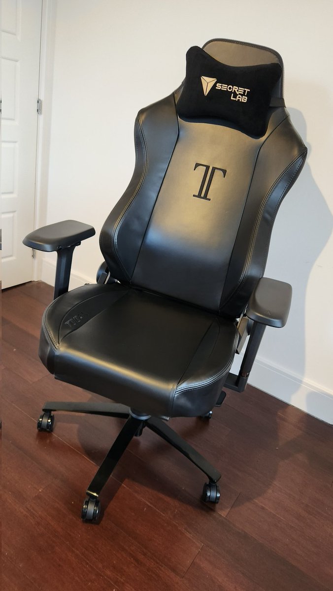 Absolutely love this new office chair, worth the investment for long working hours. Fantastic product by <a href="/secretlabchairs/">Secretlab</a>