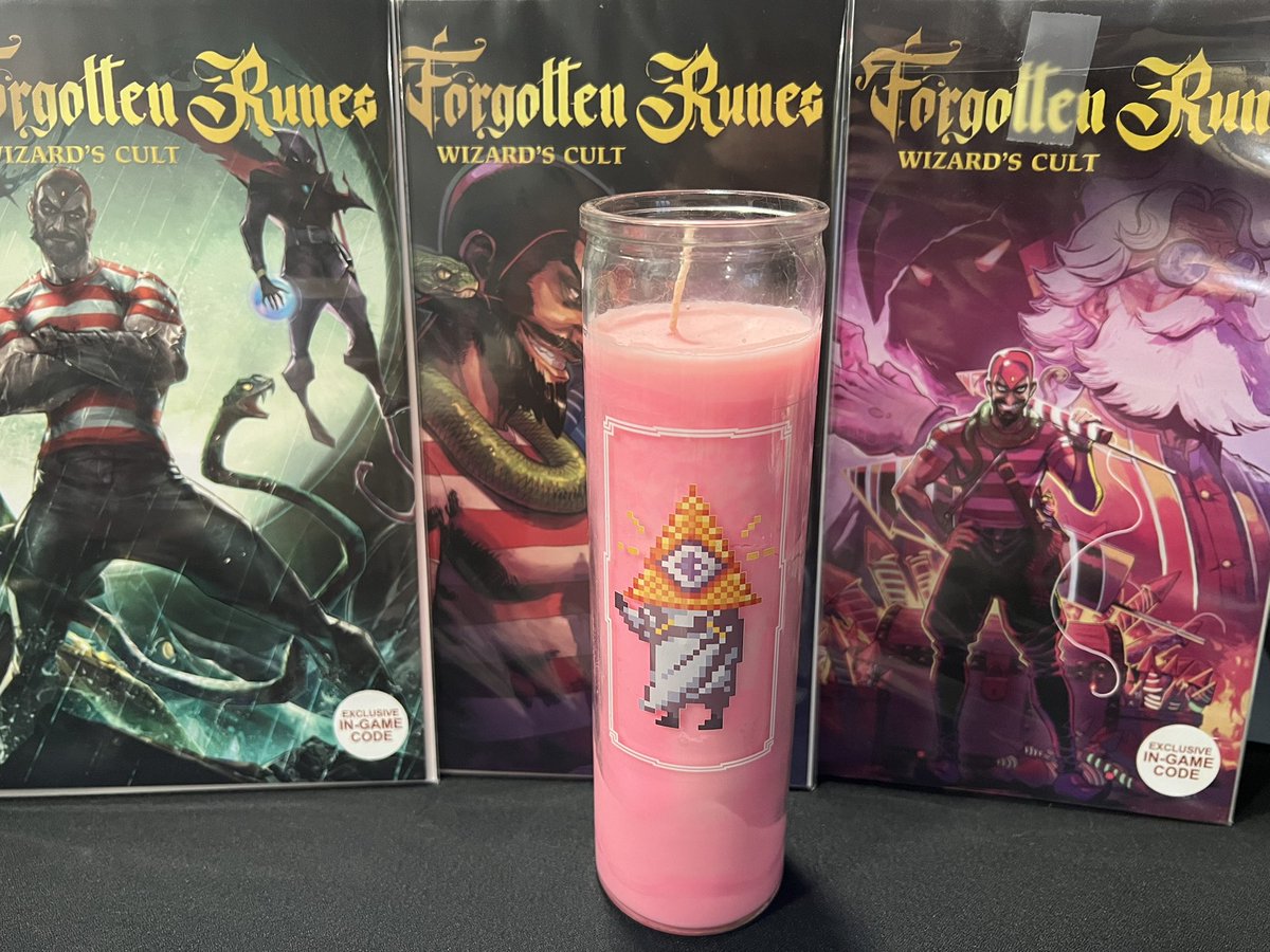 Who’s still got their candle? 🧙‍♂️🕯️