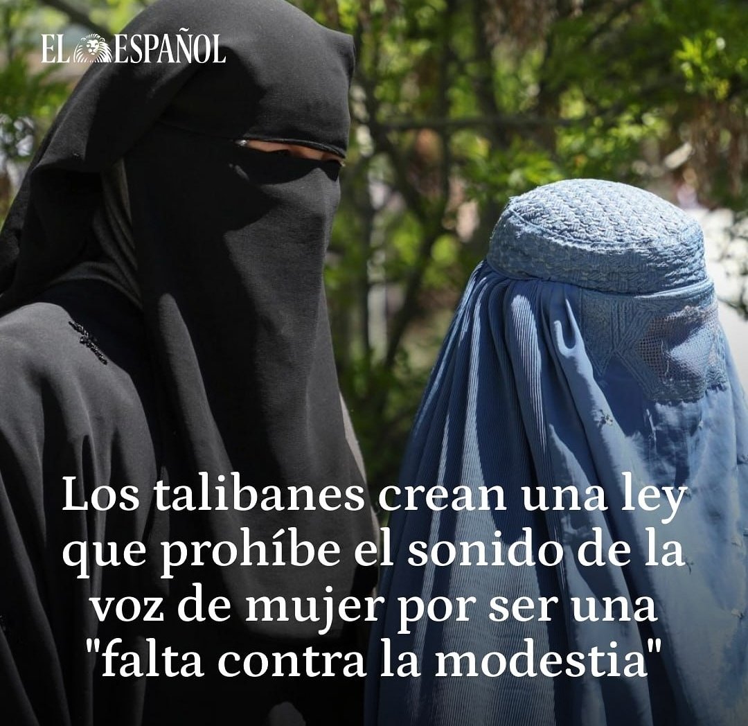 Qué solas las hemos dejado. A Occidente se le debería caer la cara de vergüenza. Y no quiero meterme en un jardín, pero... a buen entendedor pocas palabras bastan.
#Afganistán #LibertadMujeresAfganas
#freedomafghanwomen