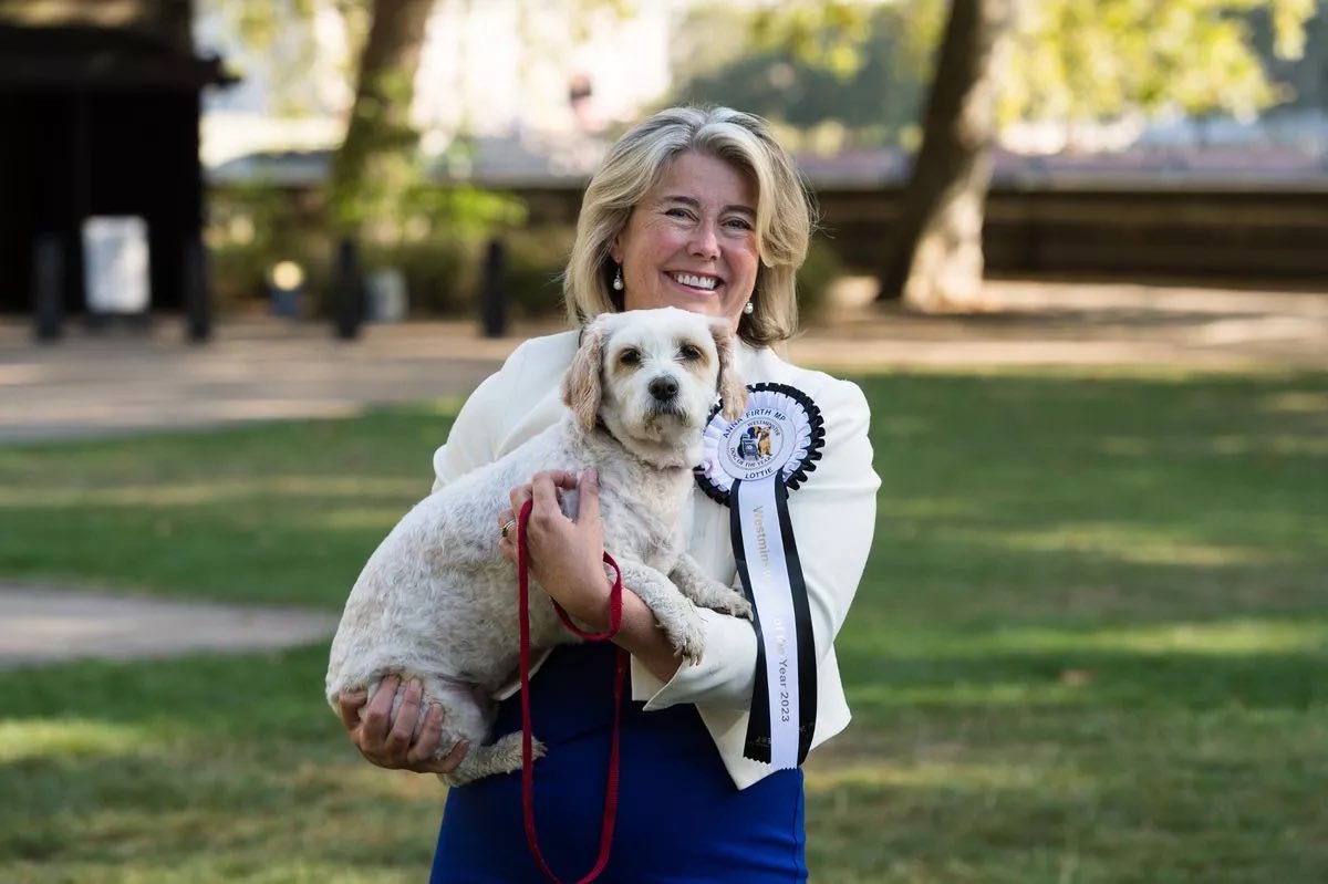 Anna_Firth's tweet photo. 🎊Delighted that the 🐶Pet Abduction Act 🐈‍⬛becomes law this Saturday.  

📰 This means that from tomorrow anyone found guilty of stealing a dog or a cat will face up to 5 years in prison, a fine, or both. 

🙏🏻Huge thank you to @PetTheftUK @Dr_Dan_1 @theresecoffey @ConservativeAWF @DogsTrust, @CatsProtection, @Battersea_PA, #TillysAngels and so many more for helping make this law.