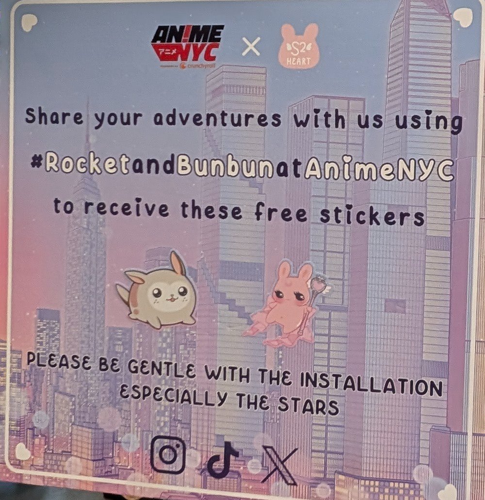 teamblast's tweet photo. having a great time so far!! #RocketandBunbunatAnimeNYC https://t.co/2I8pTJUWvZ