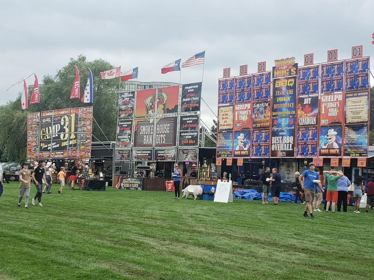 Its here - Ribfest Guelph is officially open. Bring your family and friends all weekend Aug 23-25. Parking is limited -plan your visit via our website buff.ly/3j40DqQ. There is no admission but donations are welcome - this weekend will support incredible charities.