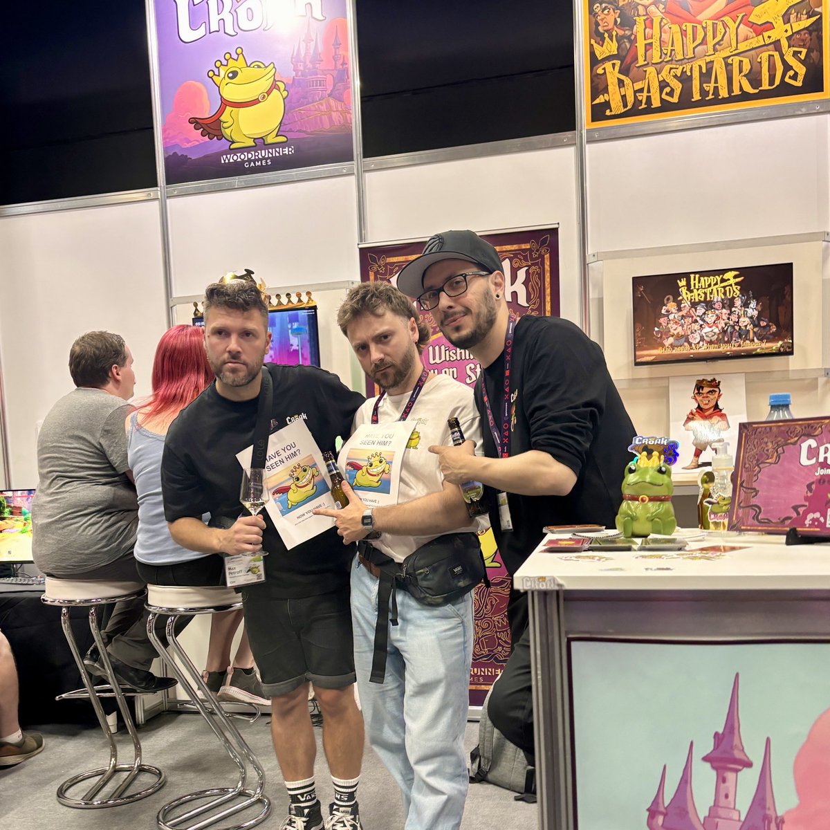 WoodRunnerGames's tweet photo. Gamescom so far! 🫶
I absolutely love the people here!!! 
#gamescom2024 @TheIndieAngels https://t.co/i9ICKVdIbp