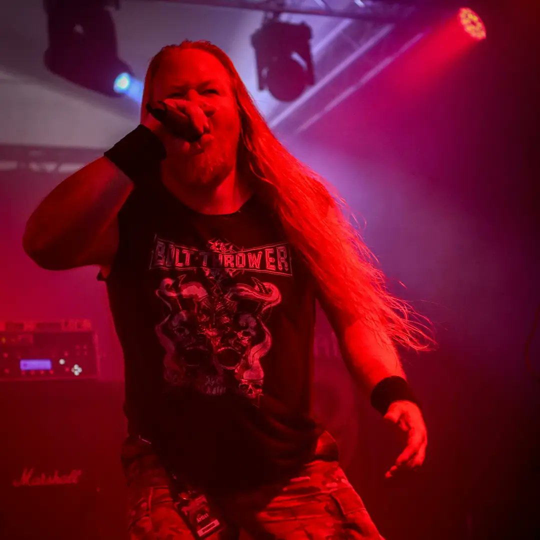 Worldeater667's tweet photo. Another busy weekend for the Warmaster - #boltthrower tribute band SPEARHEAD hit the stage at Goldgrube Kassel tonight and MOSH Club open air tomorrow. In memory of glory - forever loyal to the mighty Bolt Thrower! https://t.co/9vjrGrkXYk