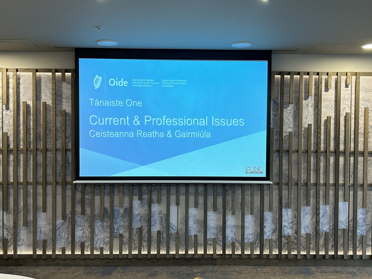 Great few days working with recently appointed Deputy Principals from <a href="/MonaghanEC/">Monaghan EC</a> and <a href="/limerickedcentr/">Limerick Education Support Ctr</a> Powerful conversations on the role of DP, and on leading school priorities. <a href="/Oide_Leadership/">Oide Leadership</a> <a href="/Oide_Ireland/">Oide Schools' Support Service, Ireland</a>