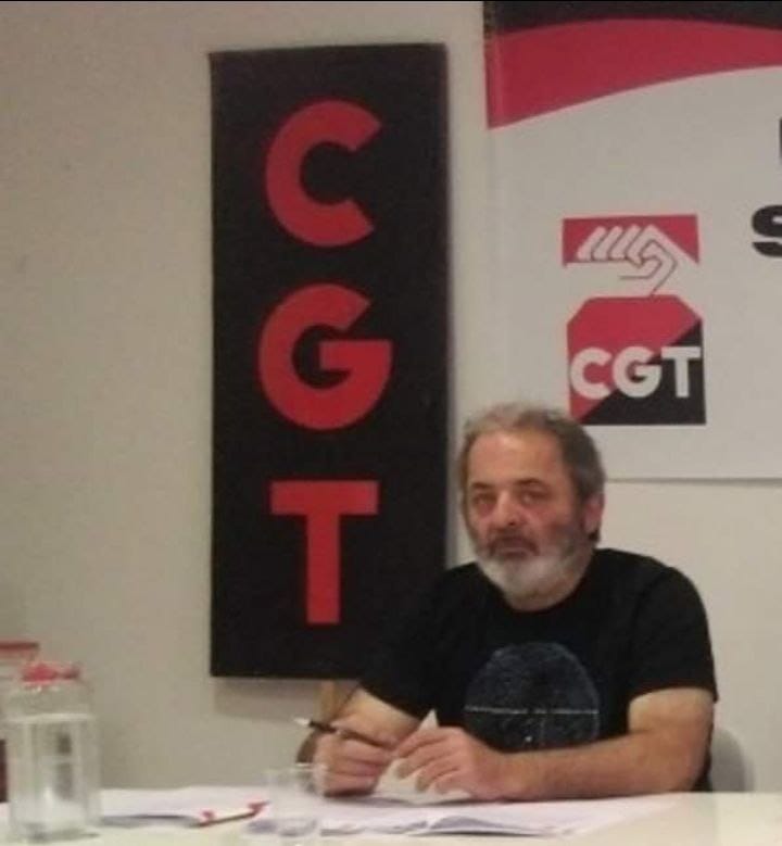 CGTARAGON's tweet photo. Nos ha dejado el compañero Vicente Blanco, bombero en @CGT_AYTO_ZGZ y durante muchos años coordinador de @RuestaVivaCGT. En @CGT te echaremos de menos. Mañana sábado,  Tanatorio de Torrero,  velatorio 12, a partir de las 11:30 h. El domingo funeral laico a las 10:15 h.  capilla 2 https://t.co/lhYBbSdUWM