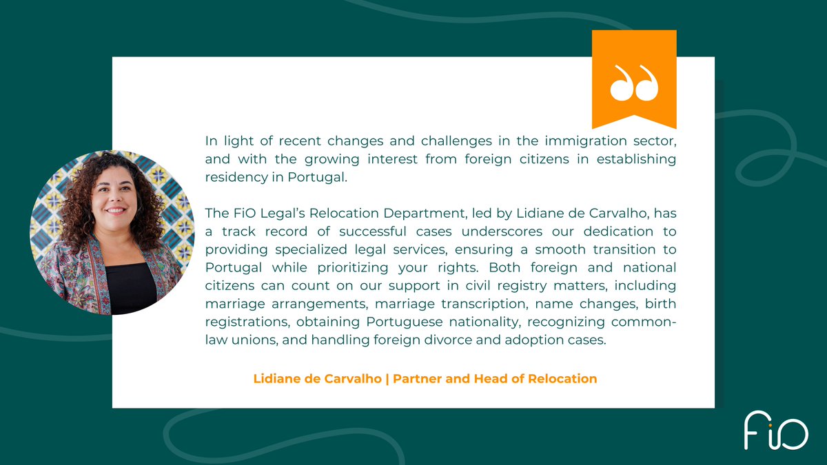 FioLegal's tweet photo. βοΈ Trust FiO Legal to guide you through every step of your relocation journey!
#Relocation #CivilRegistry #Imigration #ResidenceVisa #ResidencePermit #PortugueseCitizenship #MarriageInPortugal #CommonLawUnionRecognition #LegalExcellence #Portugal #FiOLegal https://t.co/ah3QoOIBx1