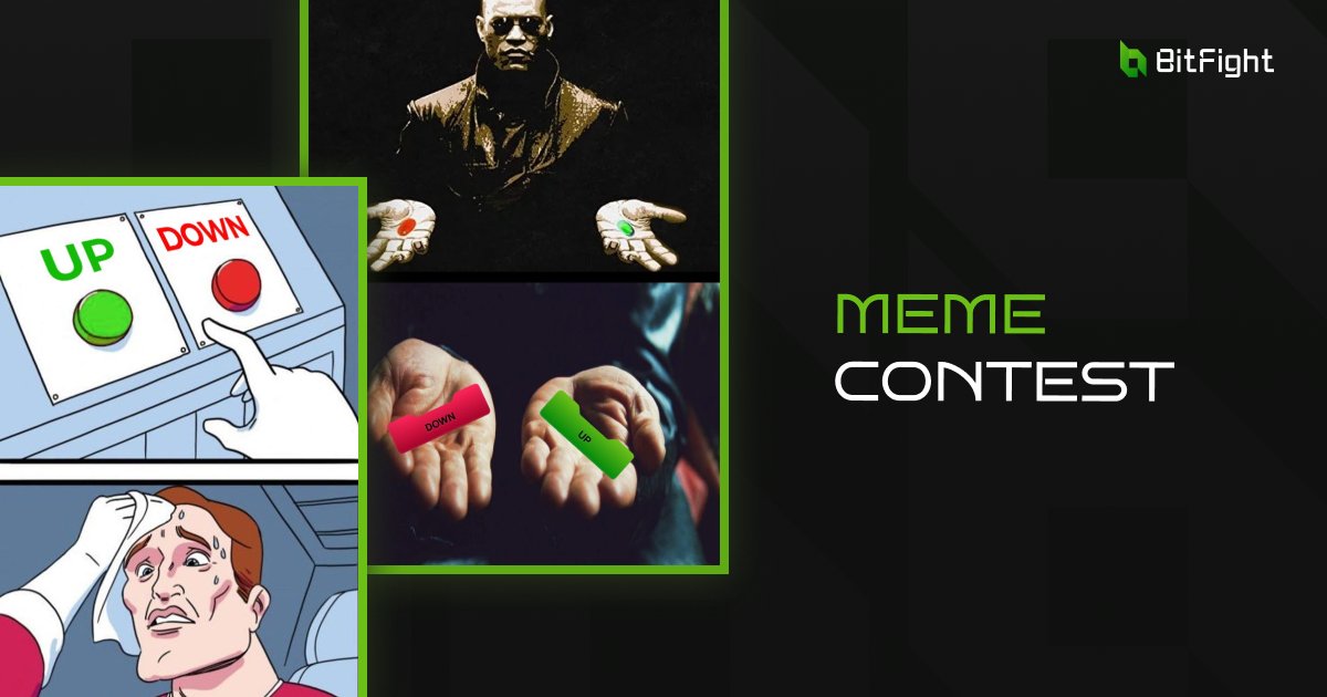 bitfightgaming's tweet photo. BitFight Meme Contest! 🎉

It’s time for contest!🥳 Unleash your creativity and show off your meme-making skills.

How to participate:

1️⃣ Create a crypto meme.
2️⃣ Post it on your X page
3️⃣ Tag us @bitfightgaming  and use the hashtag #MemeContestBitFight.

That’s it! We can’t wait to see what you come up with.🚀

🏆 Prize Pool:

▪️1st place: 120$
▪️2nd place: 80$
▪️3d place: 50$
▪️4th/5th place: Telegram Premium

📅 Results Date: 23.09.2024

Good luck, and may the best meme win!🤩
