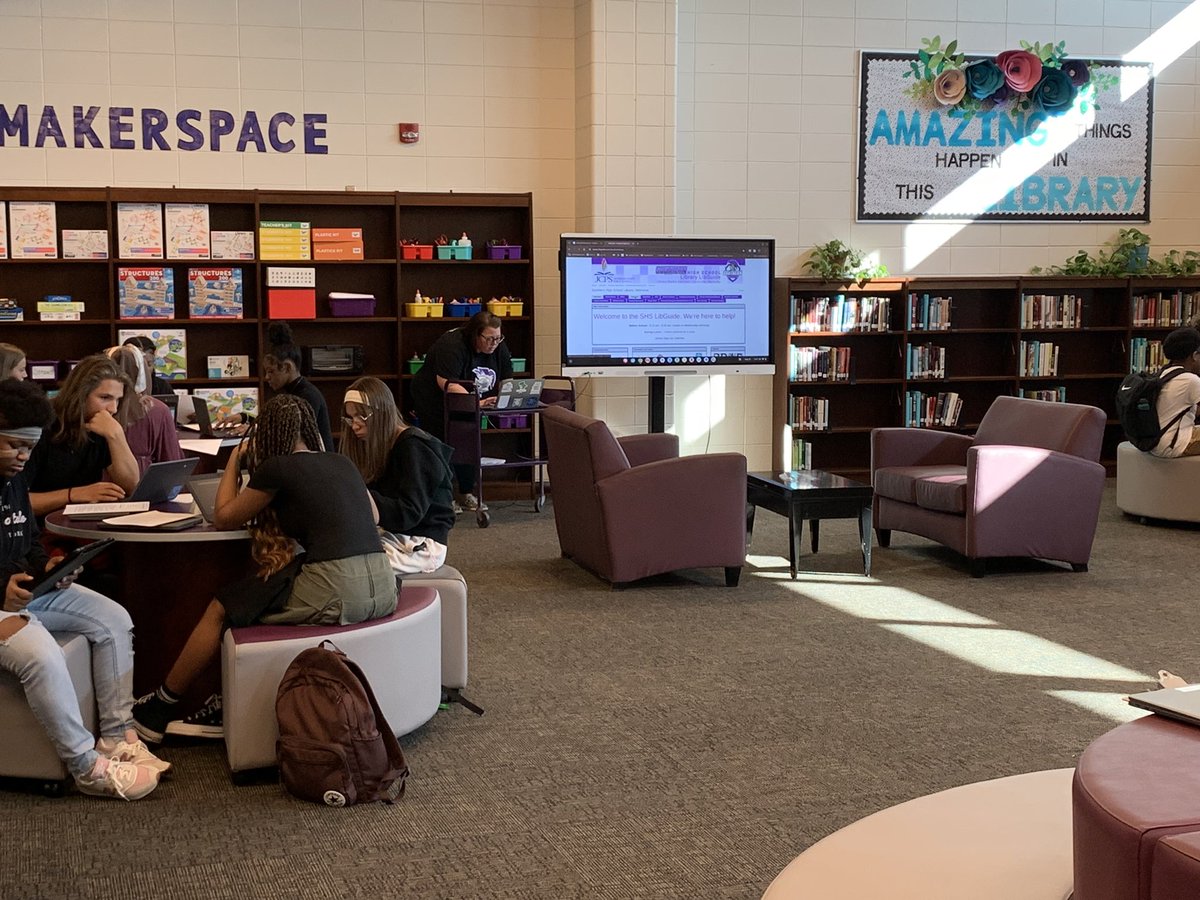 Mrs. Reece’s public health classes learning to research using GALE and KYVL!  <a href="/SouthernTrojans/">Southern High</a> <a href="/JCPS_LMS/">JCPS Library Media Services Department</a>