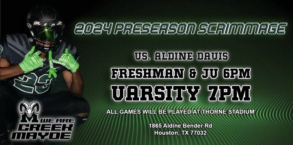 MAYDE CREEK RAMS tweet media