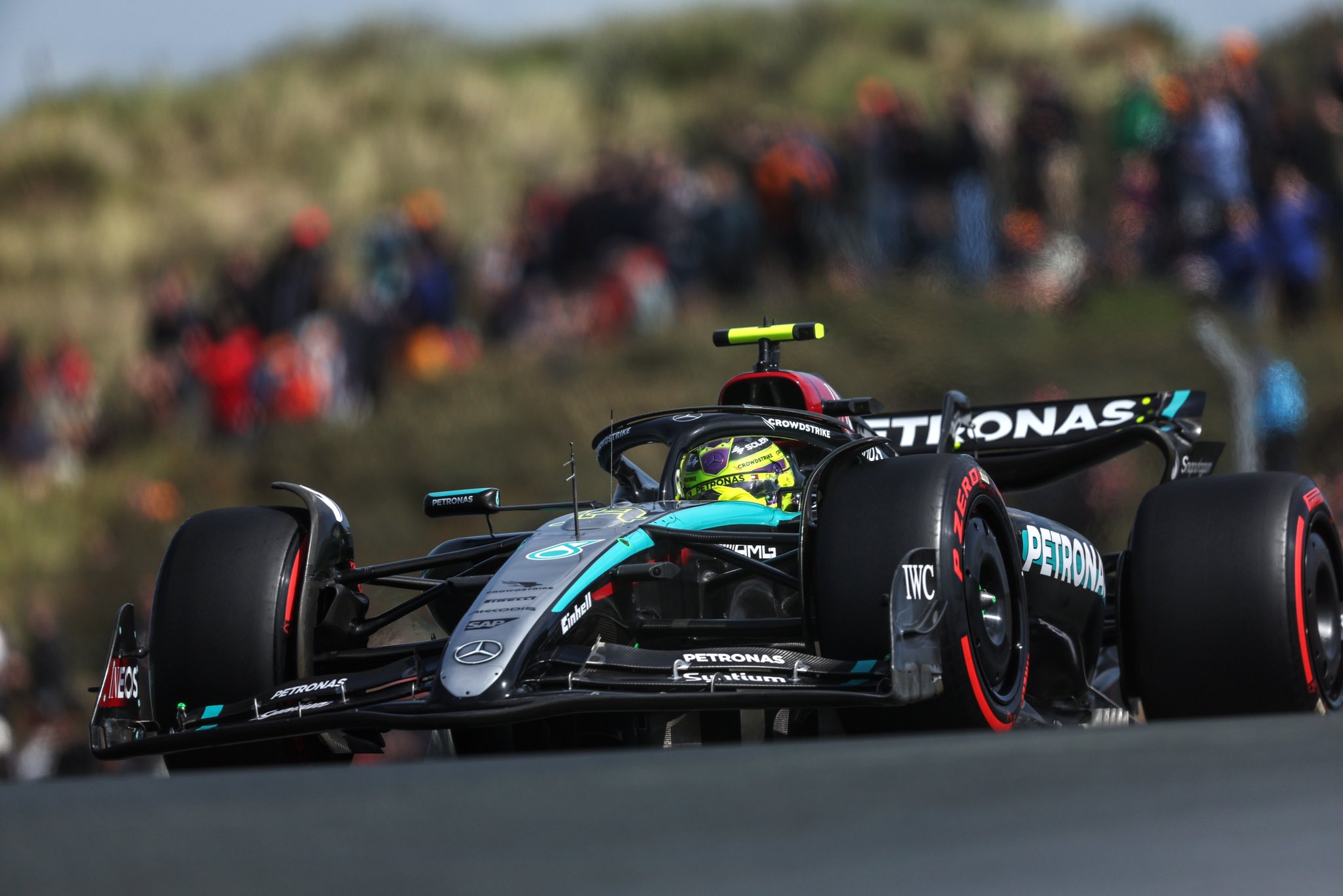 Mercedes: An encouraging start to the weekend practice FP2