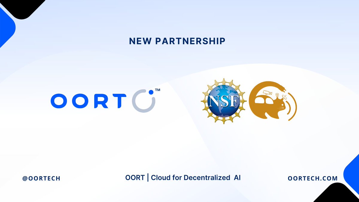 Proud to announce that OORT is partnering with the <a href="/NSF/">U.S. National Science Foundation</a>’s eCAT Center, led by Wayne State University. We’re collaborating with leading universities and industry experts to advance the future of mobility and decentralized AI, focusing on electric, connected, and autonomous vehicle