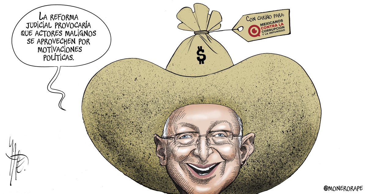 Muy preocupado el embajador Ken Salazar. 
<a href="/Milenio/">Milenio</a>