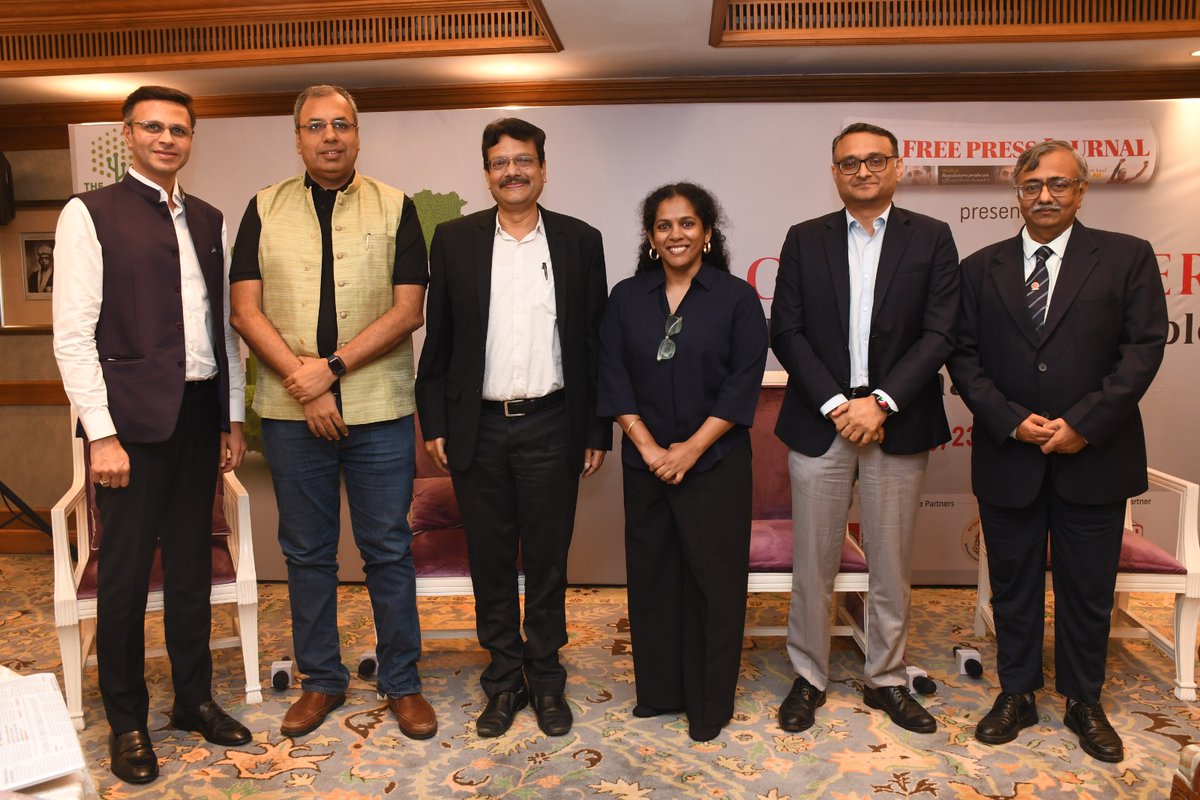 #Changemakers | Discussion on the role of cities in decarbonising for the future.

<a href="/mybmc/">माझी Mumbai, आपली BMC</a> <a href="/RedFMIndia/">RedFMIndia</a>
#Maharashtra #SDGs #Sustainability #MSRDC #SustainabilityNetwork

<a href="/manujjindalIAS/">Manuj Jindal</a> @sunipuru <a href="/PCAcharya/">Prabodha C Acharya</a> @abhighorpade08 <a href="/sandeepbangia/">Sandeep Bangia 🇮🇳</a> <a href="/ak_karnani/">Abhishek Karnani</a> <a href="/iyerkavi/">Kavitha Iyer</a>

<a href="/Siemens/">Siemens</a>