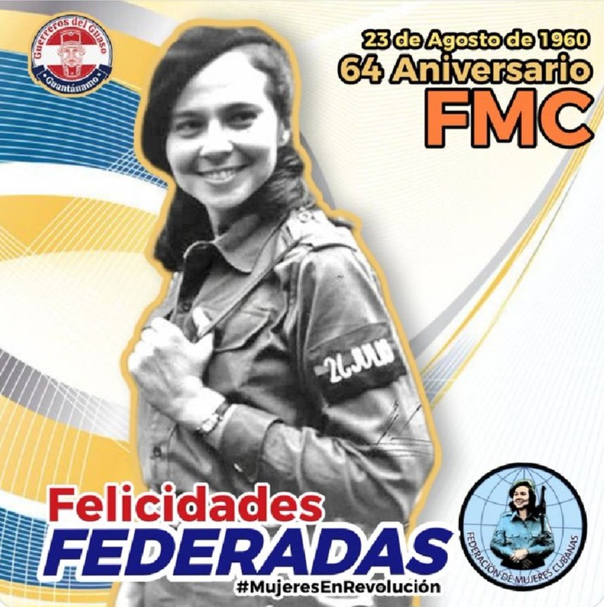 AlinaCalve27045's tweet photo. "Las Federadas cubanas son verdadero ejército de solidaridad, fuerza y valentía." ¡Juntas son imparables! #FederadasCubanas #MujeresUnidas #SolidaridadFemenina
@AhmedGR1982 @AmbassadorCuba @bmcbanjul48937 @ciberfidelista @CubaGambia @EmbaCubaGambia @BMC_Brikama https://t.co/6BEGx6wpr8