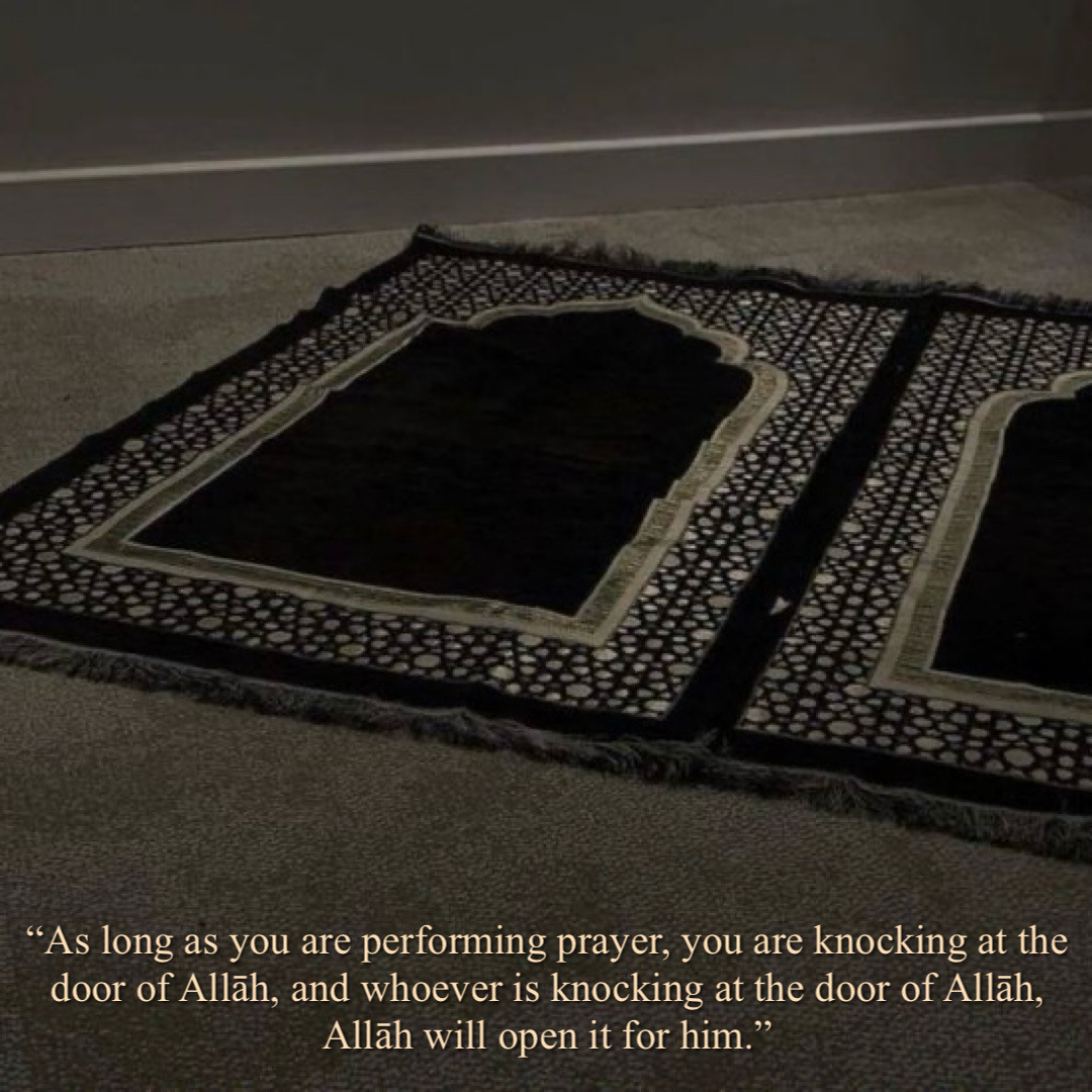 Let His door be the first One you knock on.