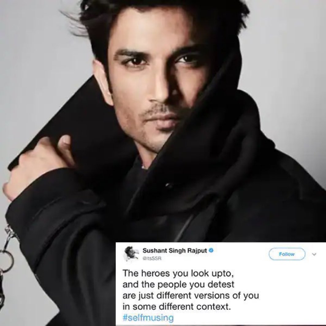 itsPPP4747's tweet photo. Call us bots 🤖 
Call us boycott gang..
Call us what ever you want…

“Your ignorance cannot change what is inevitable” which is #BoycottBollywood 

For our special one 💕 #SushantSinghRajput𓃵 ♥️🦋👑🌪💥

SSRians Spirit Unmatchable https://t.co/wjc8hKCBmn