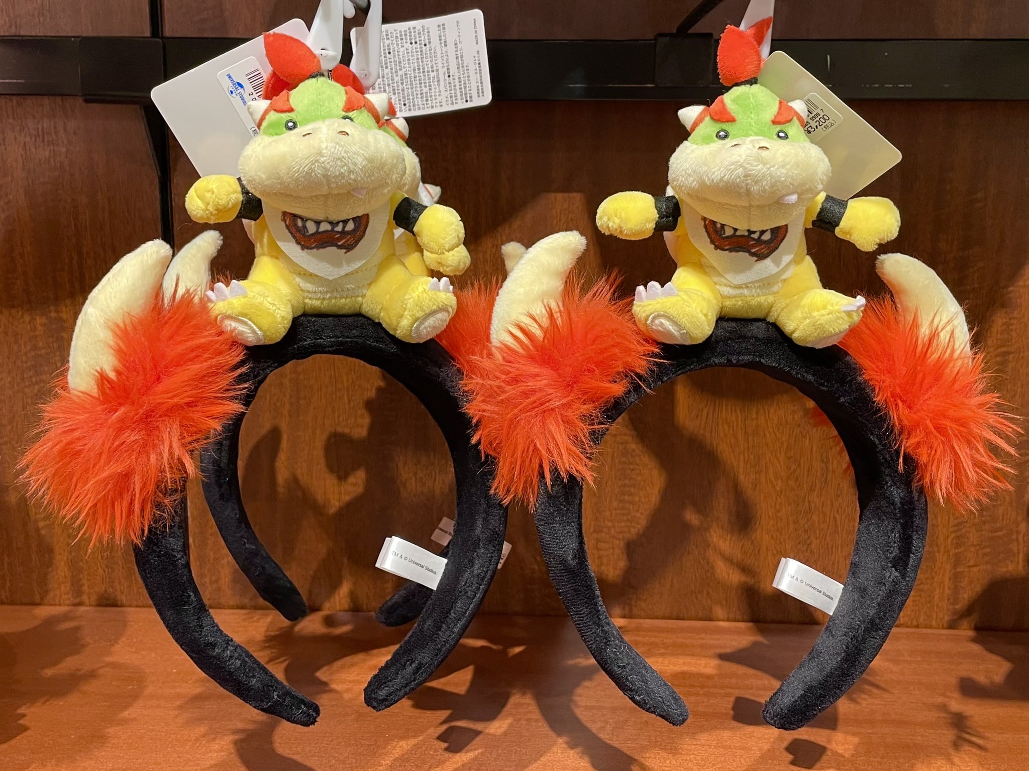ユニバ、クッパジュニアカチューシャ
