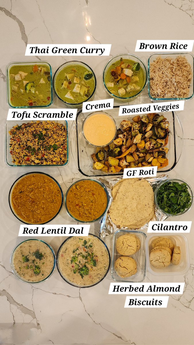 ChefBRouge's tweet photo. Another beautiful day of plant based meal prep.
This is for a family of 4 in Seattle.
What would you try first?
#PlantBasedChef #VeganFood #GlutenFree https://t.co/4Jmrengllw