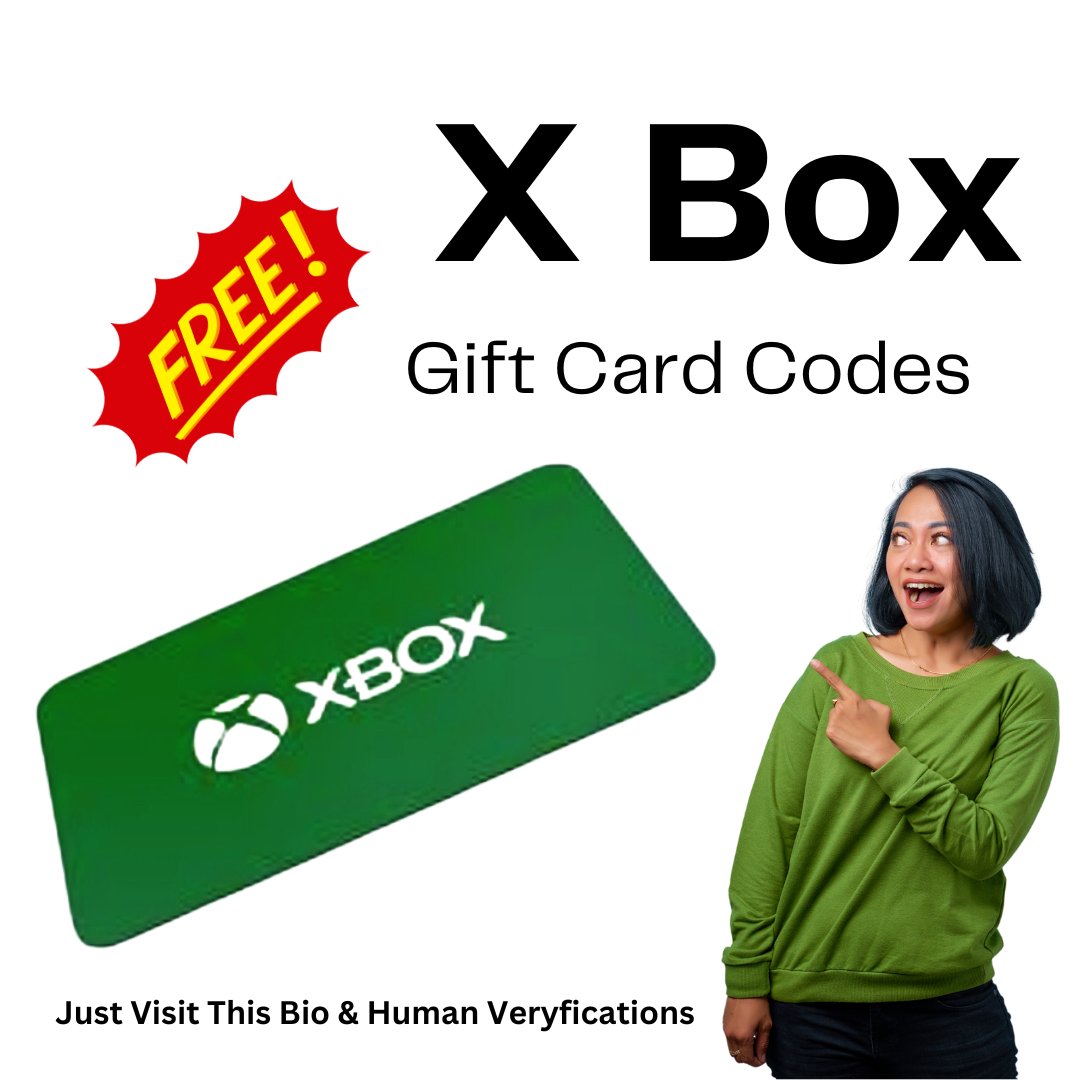 marketinghook82's tweet image. 🎁Do You Want xBox Gift Card Codes?🎁
✅ Just Visit My  Link.

✅ Click Link:-  dloffer.com/xbox-gift-card/

✅ Complete Human Verification
✅ Complete Step by Step All Process

#Xbox #XboxSeriesS #xboxcodes #giftcard #XboxSeriesX