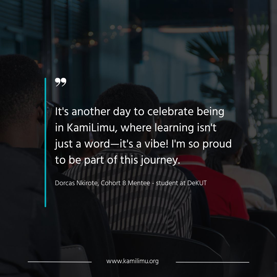 Like discovering that Ctrl+Z  is the ultimate life hack, <a href="/DorcasNkirote2/">Dorcas Nkirote</a>, a cohort 8 mentee, is over the moon after learning to cite her papers properly! 😃As a bonus, she gets mentored on research skills. (Subjects that all our mentees benefit from). Dorcas says…